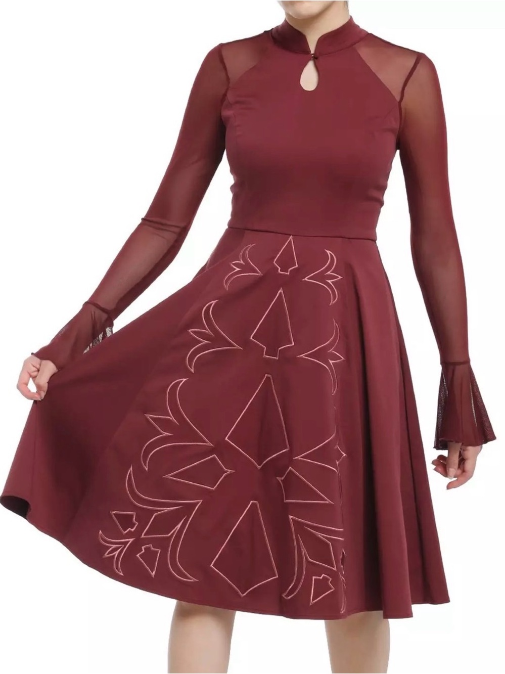Her Universe Star Wars Ahsoka Mesh Retro Dress Her Universe Exclusive